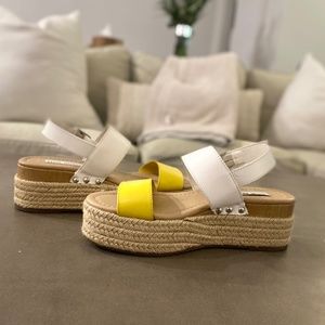 Steve Madden Platform Sandals Women's Size 7